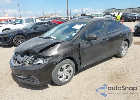 2014 Honda Civic Lx из США, поврежденный, VIN 2HGFB2F57EH553302